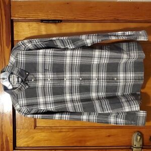 Barbour Highland Check 18 Tailored Plaid Shirt Medium
